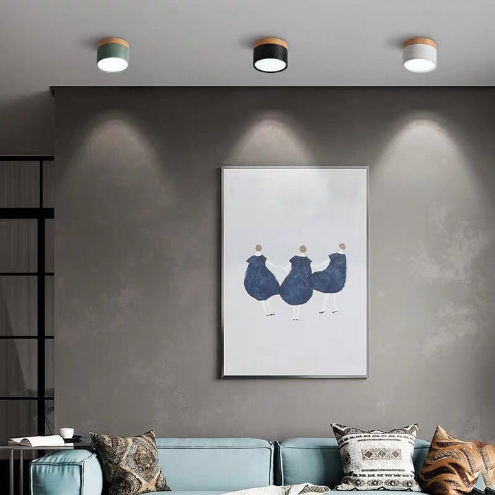 Morandi Stijl Moderne LED Plafondlamp - LumiModo