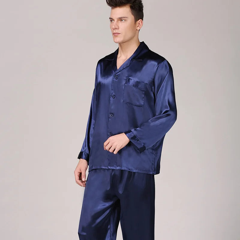 Vardi Dante™ Silk Pyjama | Comfortabele zijden pyjama