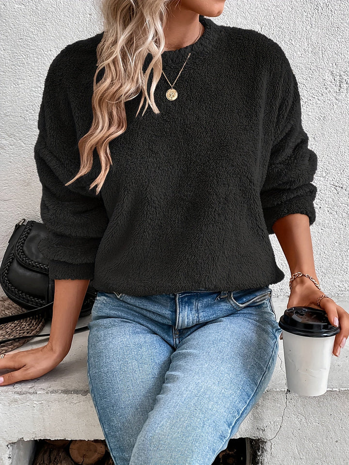 Comfortabele Teddy Pullover Sweatshirt - Livia