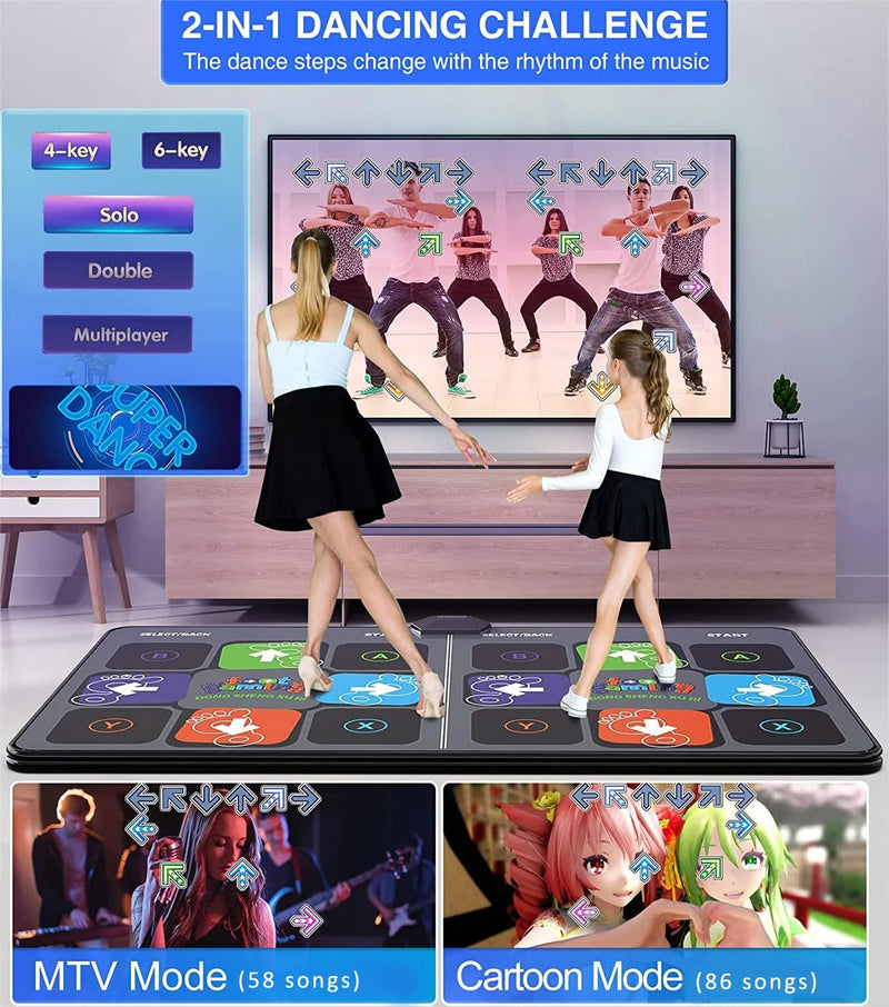 Interactieve Dansmat voor Kinderen - DanceFun