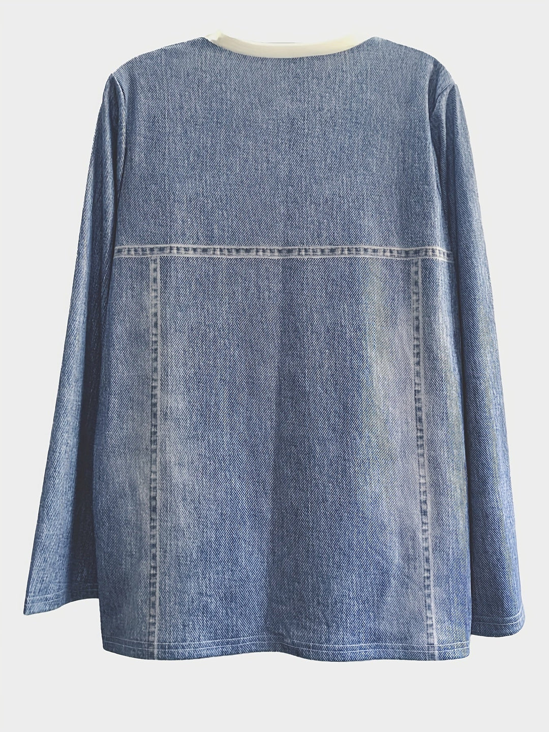 Koszulka z nadrukiem kotów i modnymi detalami w blokach kolorów - Celeste