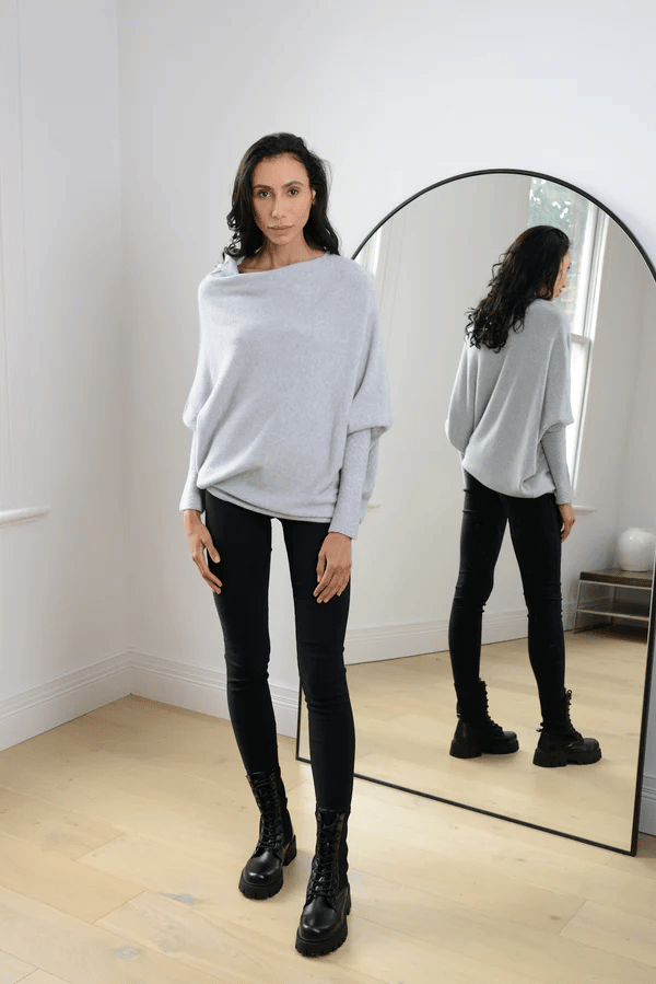 Trendy Off-Shoulder Trui voor Dames - Livia