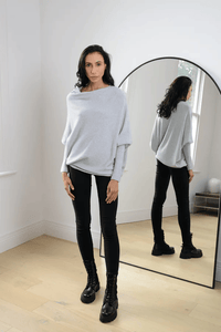 Trendy Off-Shoulder Trui voor Dames - Livia