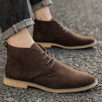 Stijlvolle Heren Veterschoenen in PU-Suède - Luca