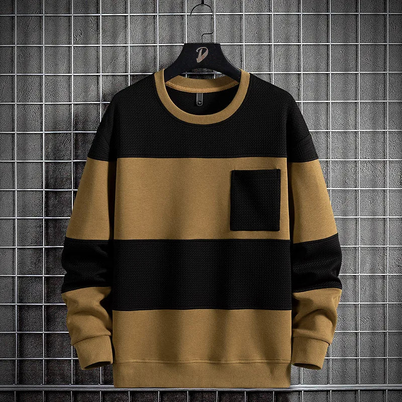 Vardi Dante™ Noah Stripe Sweatshirt | Gestreepte en stijlvolle trui