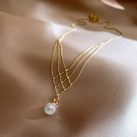 Geweven Parelketting - Mariela