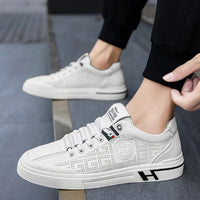 Heren Sneaker van Geperforeerd Leer met Lichtgewicht Constructie – Ethan