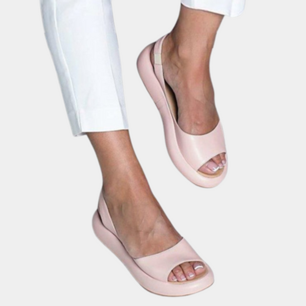 Comfortabele dames zomerschoenen met dikke zool – Tilda