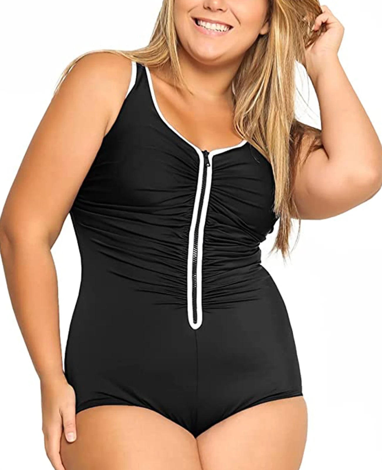 Vardi Dante™ Nova Plus-Size Badpak | Trendy & Flatterend