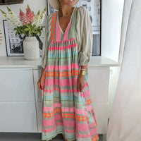 Maxi Zomerjurk met Kleurverloop – Solenne