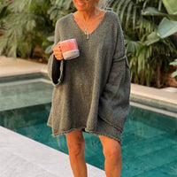 Trendy Damestrui met V-hals - Clara