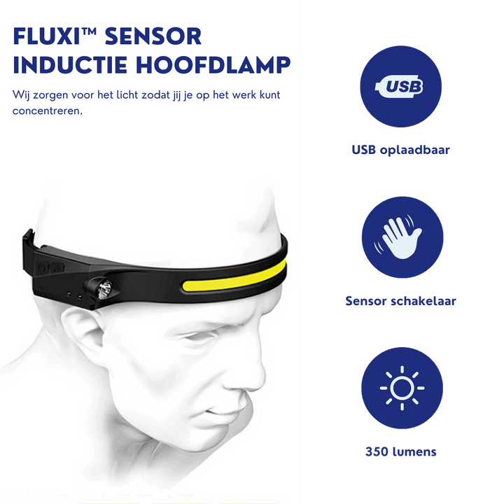 Sensor inductie hoofdlamp (1+1 GRATIS)