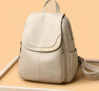 Vintage Leren Dames Rugtas - Isabella