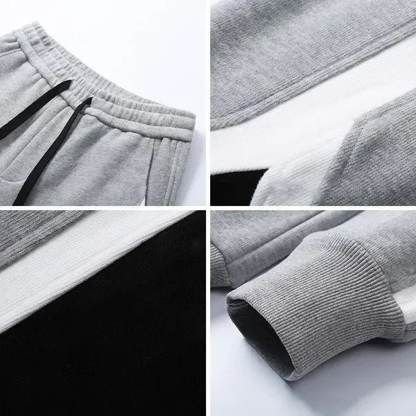 Vardi Dante™ Spade K Vibes Joggingbroek | Urban Match zwarte en grijze broek