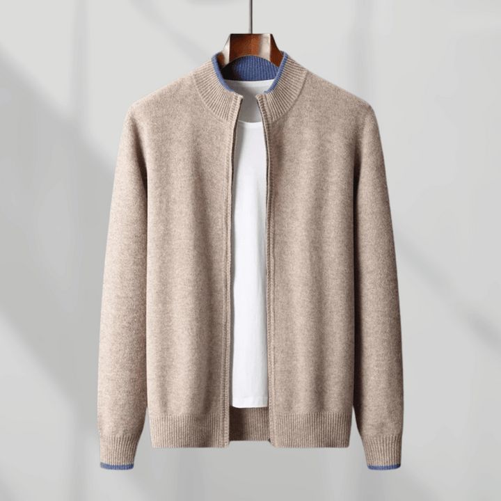 Heren Kasjmier Zip-Jack – Laurent
