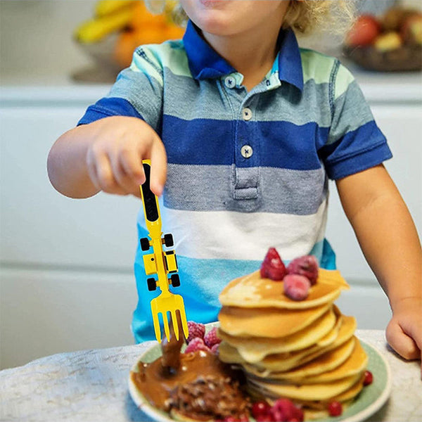 Bulldozer Kinderbestek Set - ConstructoFork