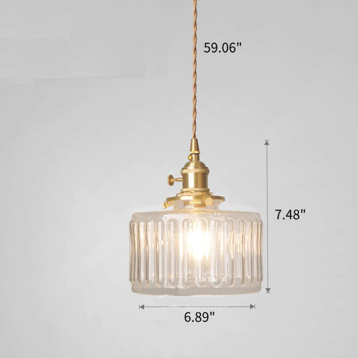 Kristallen Vintage Hanglamp - Harrison