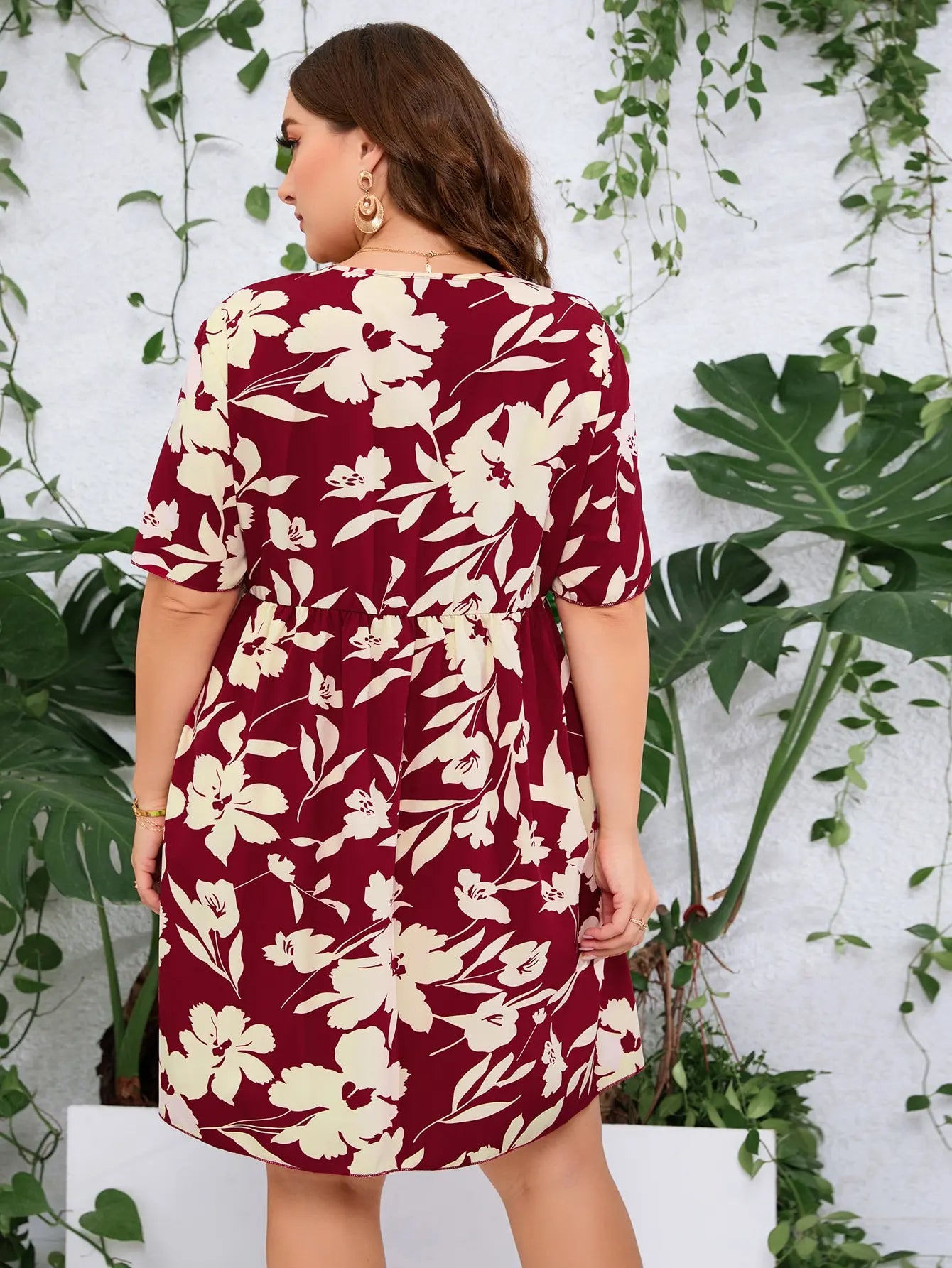 Vardi Dante™ Maya Plus-Size Jurk | Vrolijk & Trendy