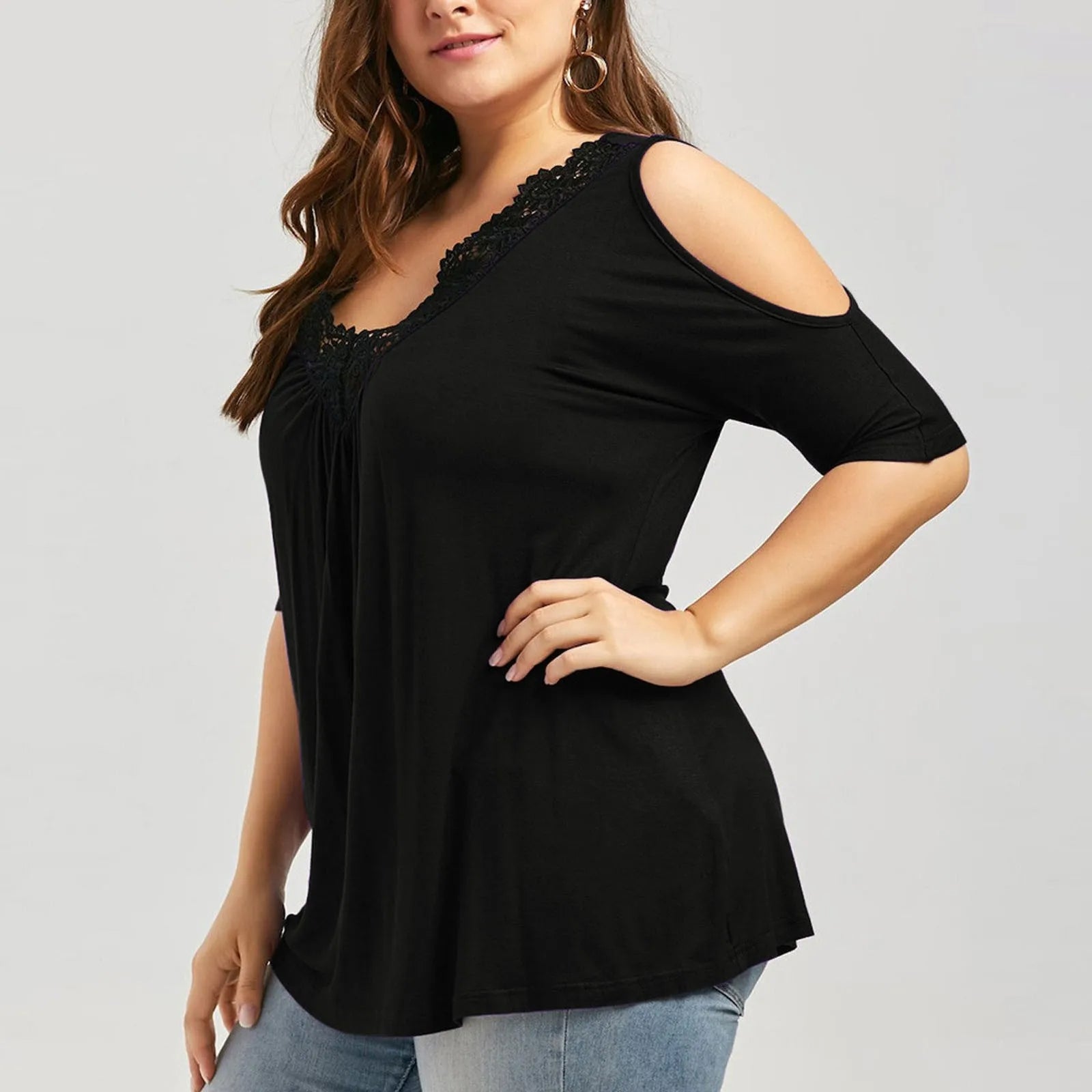 Vardi Dante™ Iris Plus-Size Blouse | Stijlvol & Comfortabel