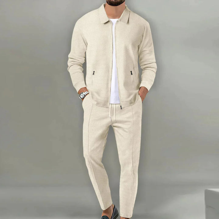 Casual Tweedelige Set met Blazer en Klassieke Broek - Leo