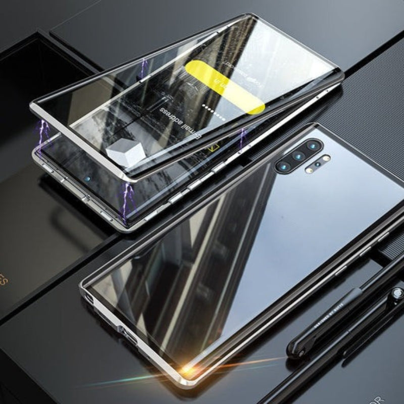 Magnetische Glazen Samsung Hoes – Fortiq