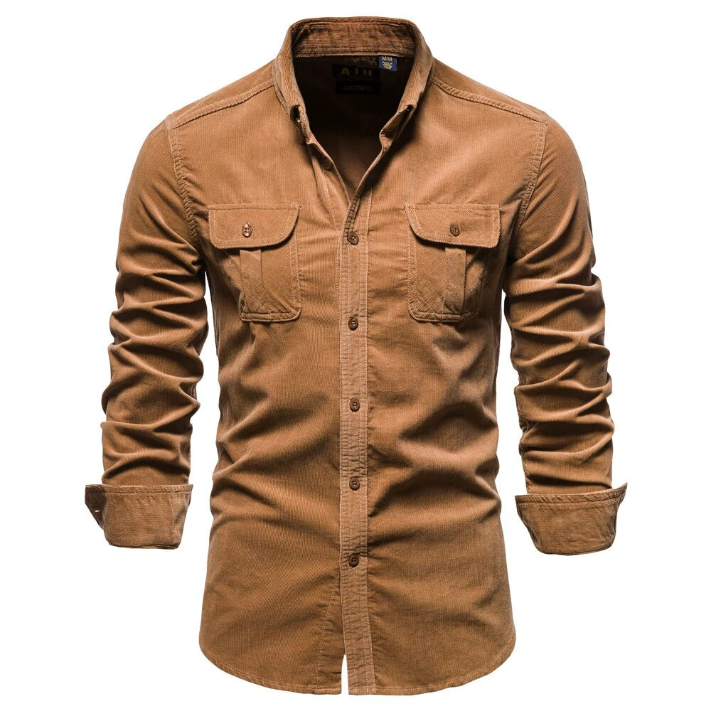 Vardi Dante™ Casual Overhemd | Casual corduroy overhemd  voor elk moment