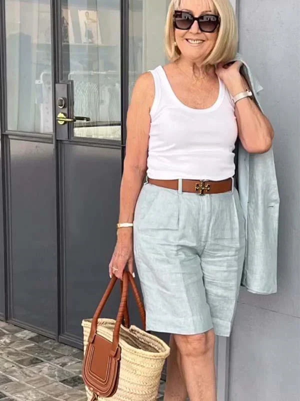 Trendy Dames Linnen Zomerset – Camille