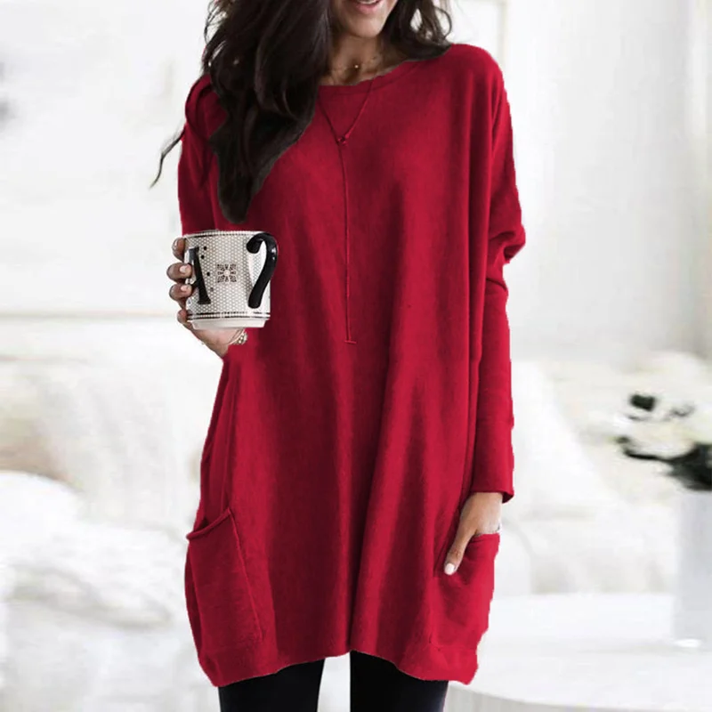 Trendy Tuniek met Lange Mouwen - Celina