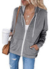 Dames Zipped Hoodie - Mila