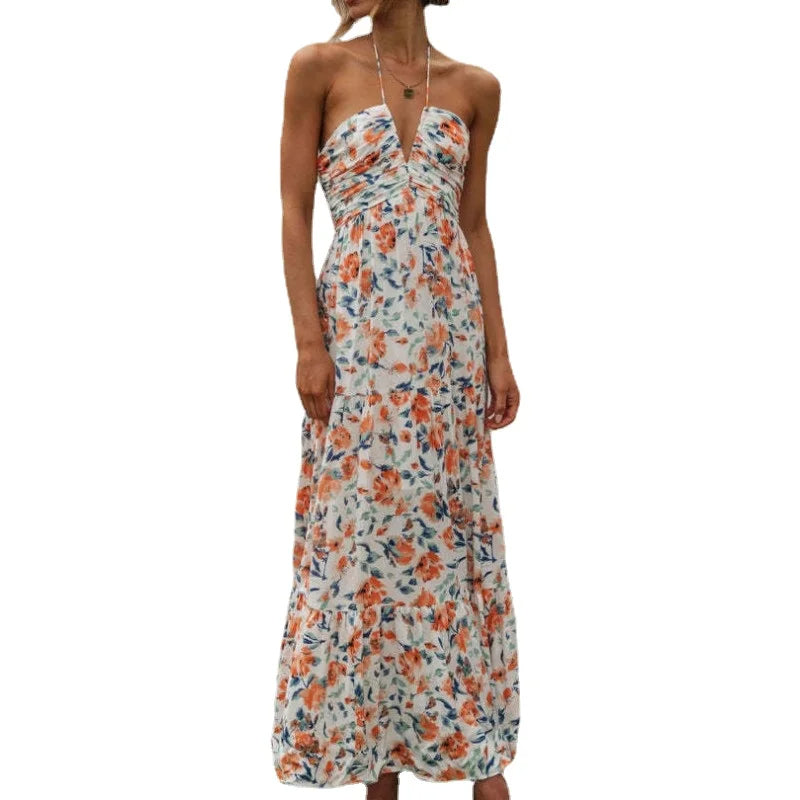 Vardi Dante™ Lina Maxi-Jurk | Fleurig & Stijlvol