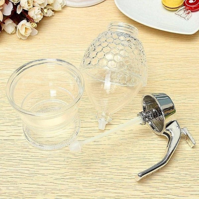 Stijlvolle en Handige Honingdispenser - HoneySaver