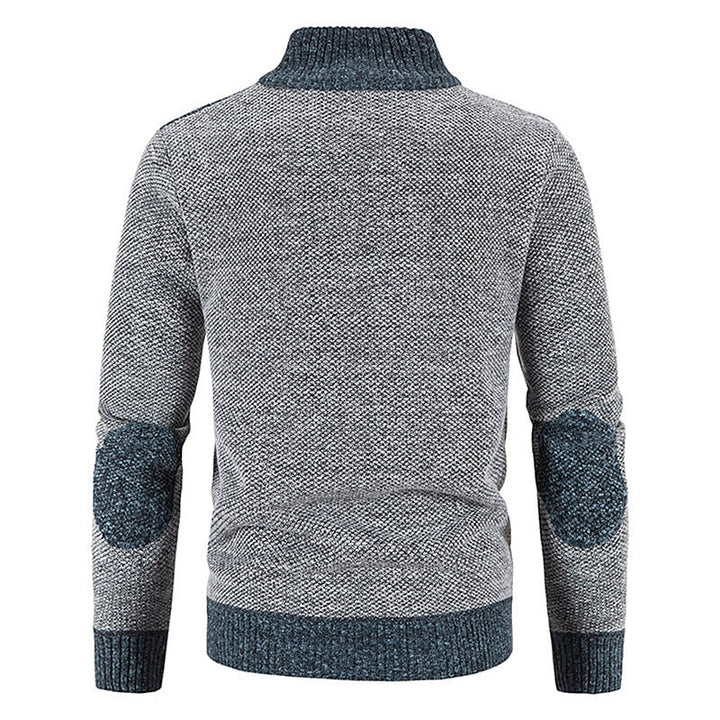 Wollen Vest met Rits en Trui - Leon