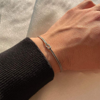 Minimalistische Knoop Armband – Elva