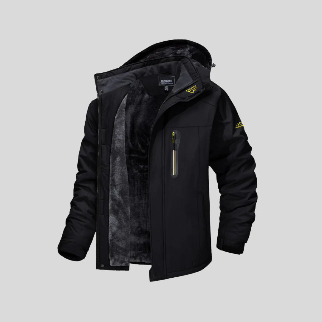 Peak Winterjas | Technische heren winterjas met fleece voering