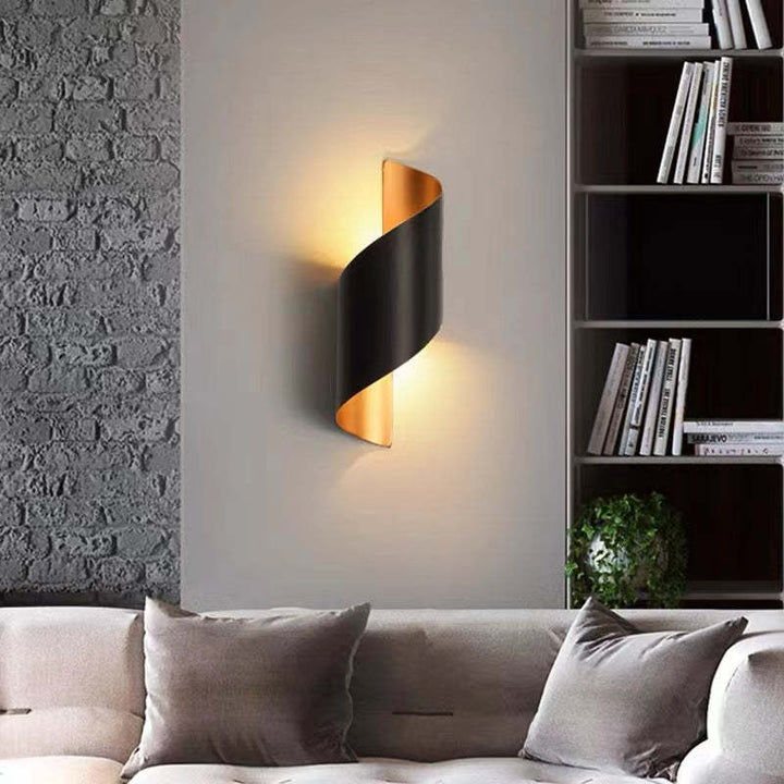 Moderne Spiraal LED Wandlamp - TwistLight