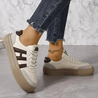 Modieuze plateau sneakers dames - Talia