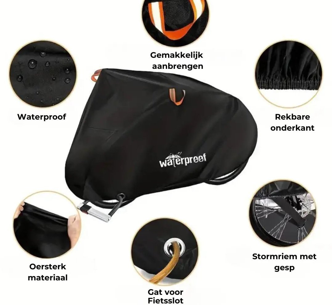 Waterdichte 3-Laagse  Fietshoes - WeatherGuard
