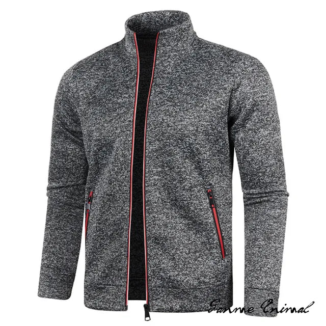 Vardi Dante™ Sweatvest | Sweatshirt met omgeslagen kraag