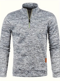 Heren Pullover met Halsrits voor Herfst & Winter – Matteo
