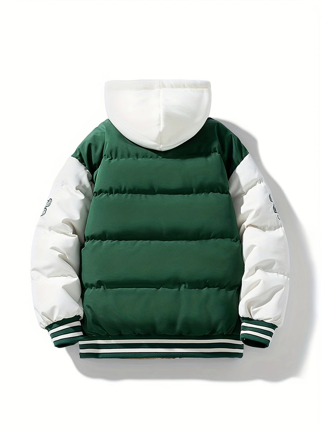 Ciepła męska kurtka puchowa z kapturem - Emmett