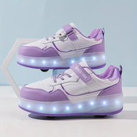 Glijd in Stijl met Velo – Sneakers met Wieltjes en Lichtgevende Zolen