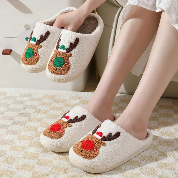 Comfortabele Rendier Pantoffels - ReinDeerFeet