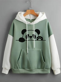 Schattige Dames Hoodie met Kangoeroezak - Amira