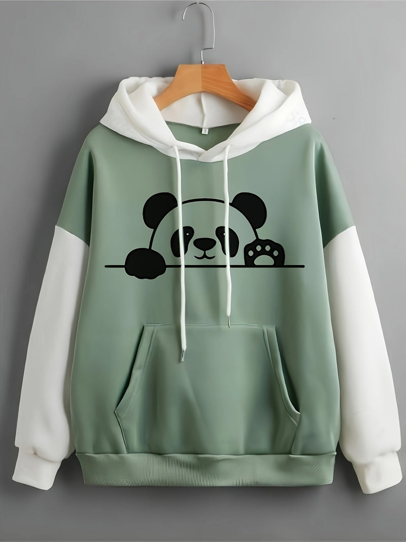 Schattige Dames Hoodie met Kangoeroezak - Amira