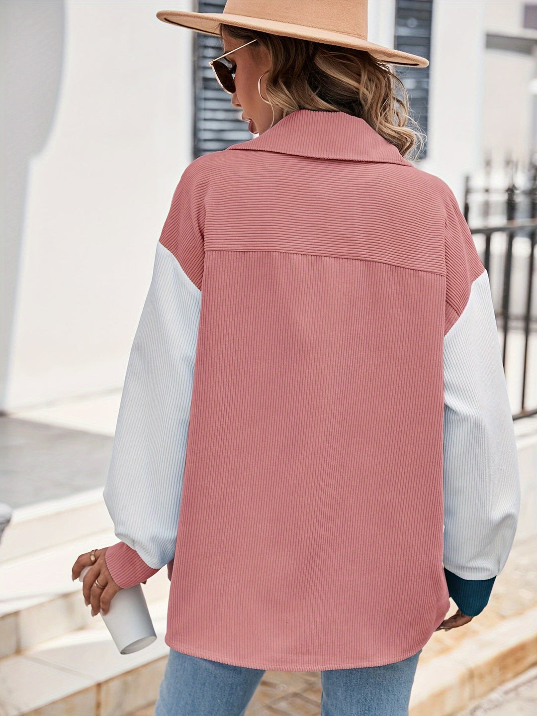 Kleurvolle Blouse met Knoopsluiting - Lina