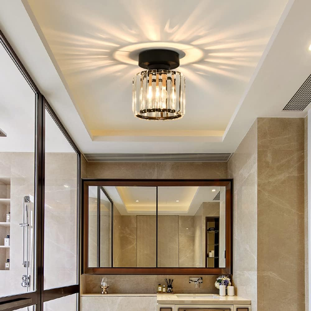 Moderne Kristallen Plafondlamp - CrystalGlow