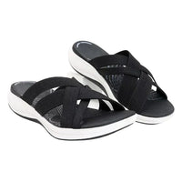Luchtige Dames Slippers met Schokabsorberend Voetbed – Lina