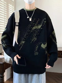 Trendy Oversized Dzianinowy Sweter - Ethan