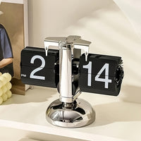 Retro Flip Klok met Staalaccent - TempoFlip