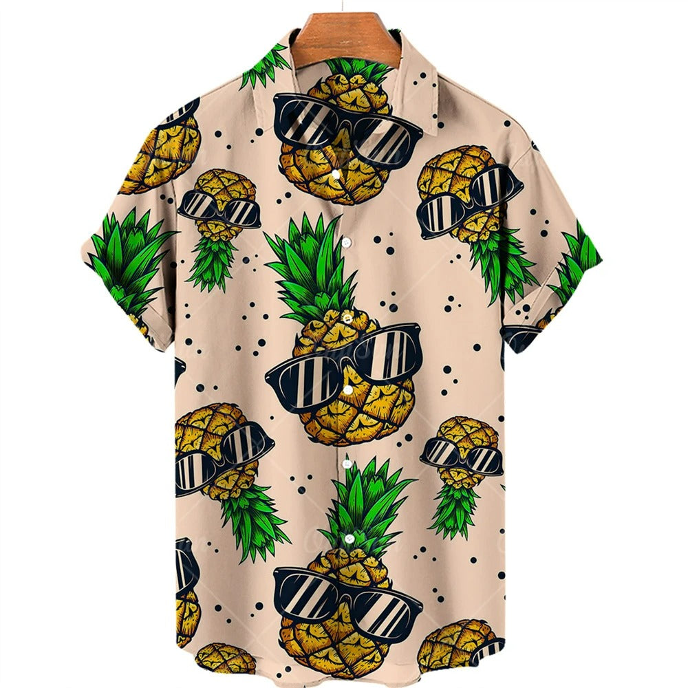 Tropisch Hawaii Overhemd met Korte Mouwen – Mateo
